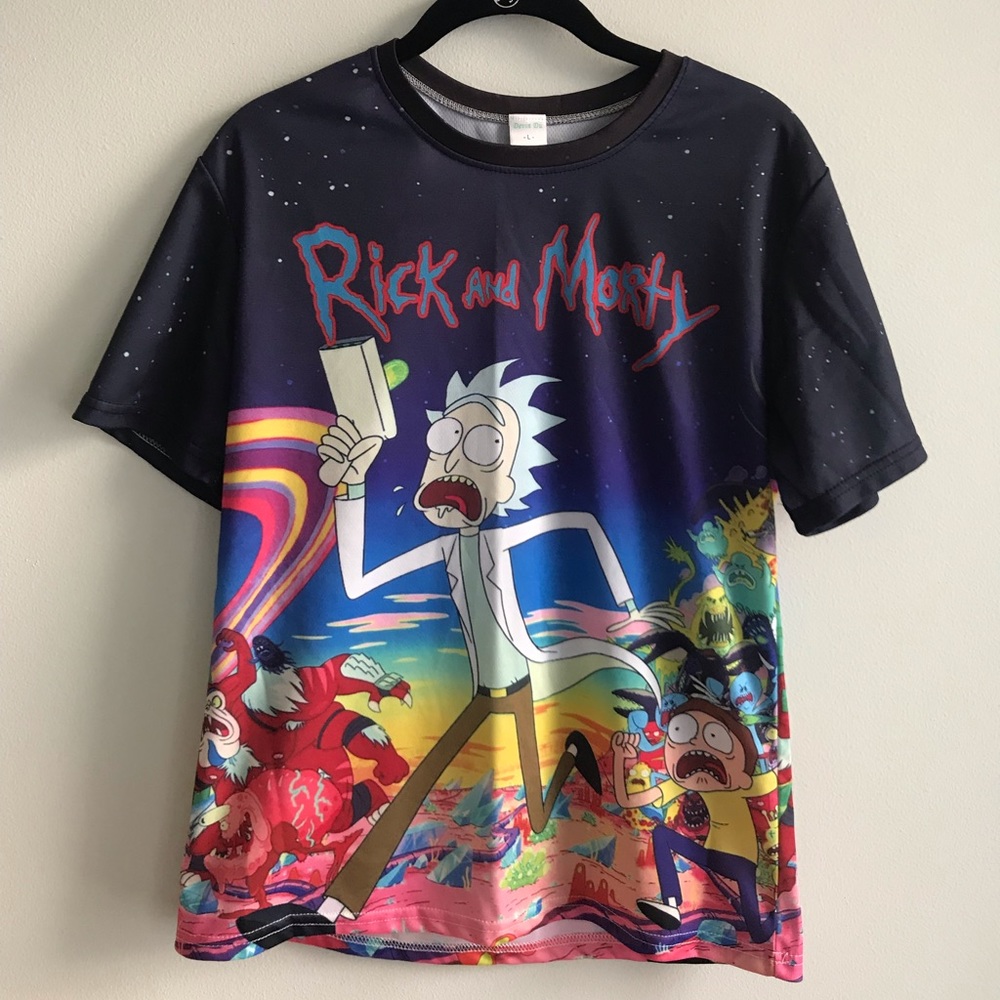 NEW Rick and Morty tee